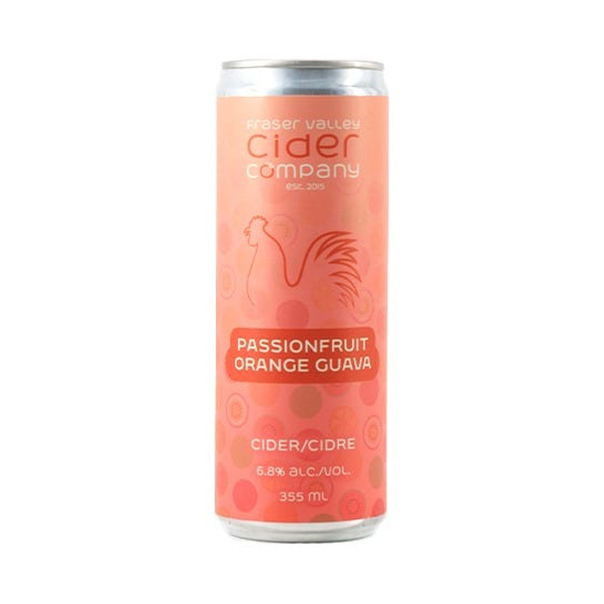 Fraser Valley Cider Company Passionfruit Orange Guava 355 mL