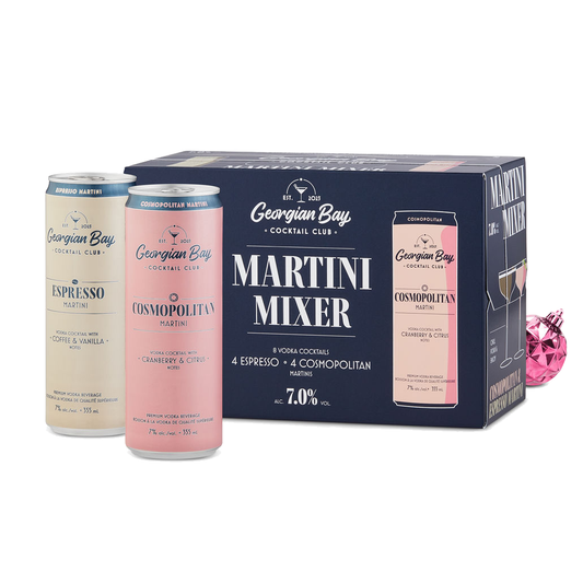 TAG Liquor Stores Liquor Gift Delivery Canada - Georgian Bay Cocktail Club Martini Mixer 8 Pack Cans