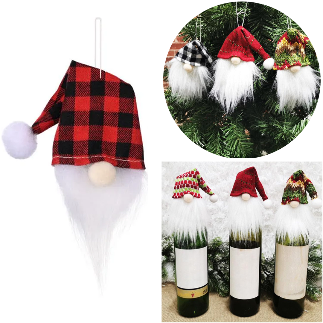 TAG Liquor Stores Liquor Gift Delivery Canada - Gnome Wine Topper/Tree Ornament