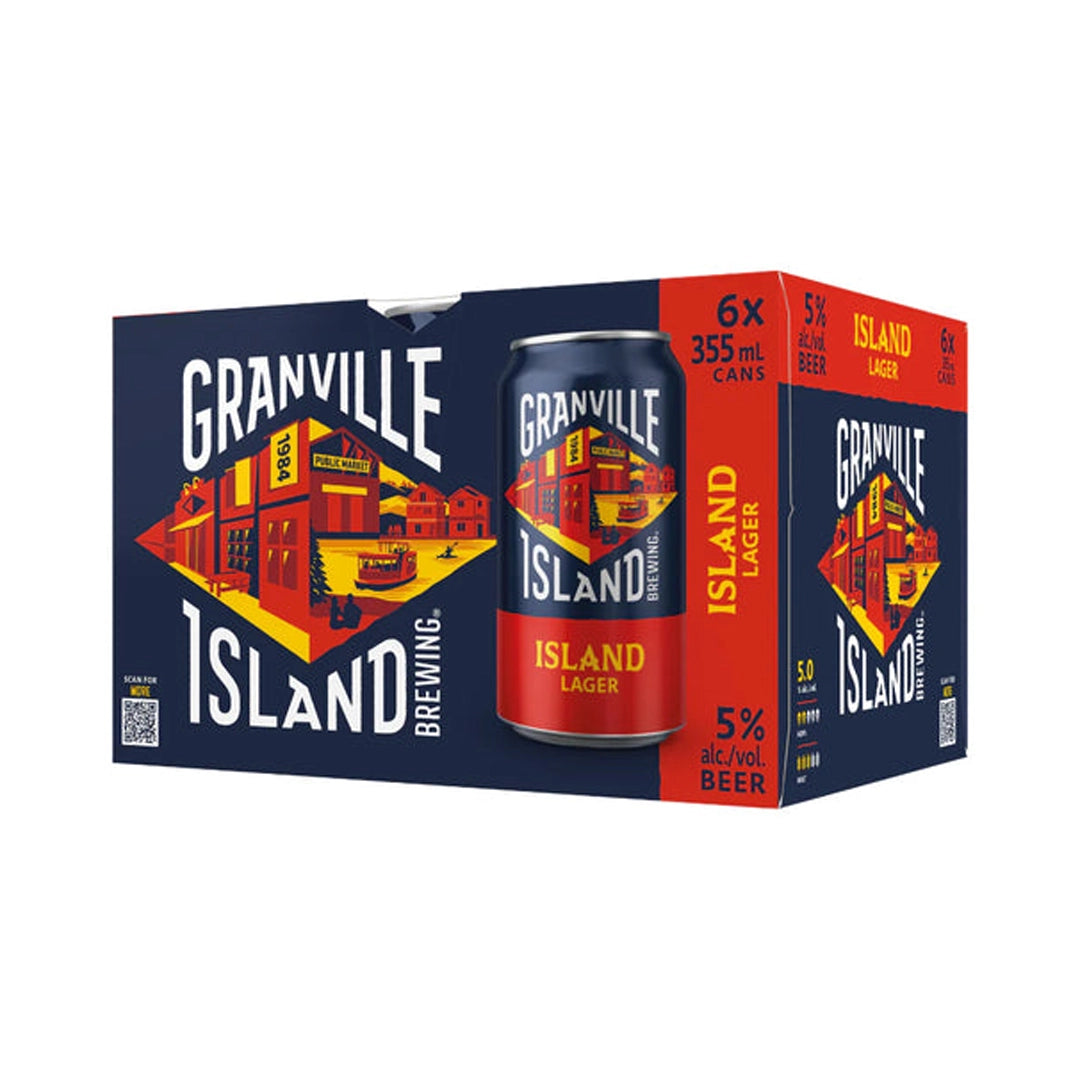 Granville Island Brewing Lager 6 Pack Cans