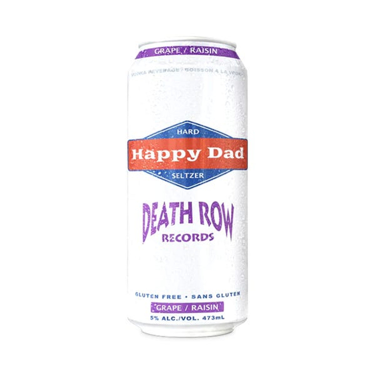 Happy Dad Hard Seltzer Grape Tall Can 473 mL