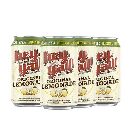 TAG Liquor Stores BC - Hey Yall Original Lemonade 6 Pack Cans