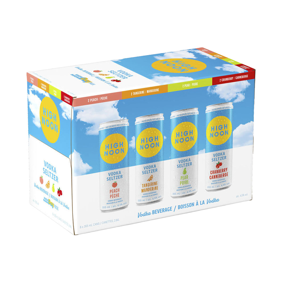 High Noon - Vodka Day Pack 8 x 355 mL