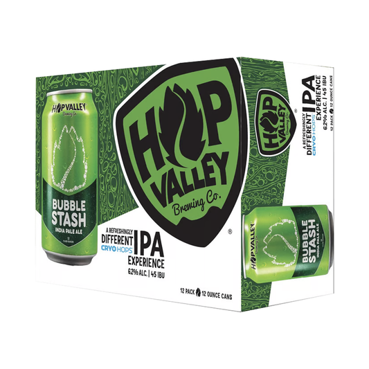 TAG Liquor Stores Liquor Gift Delivery Canada - Hop Valley Bubble Stash IPA 12 Can Pack