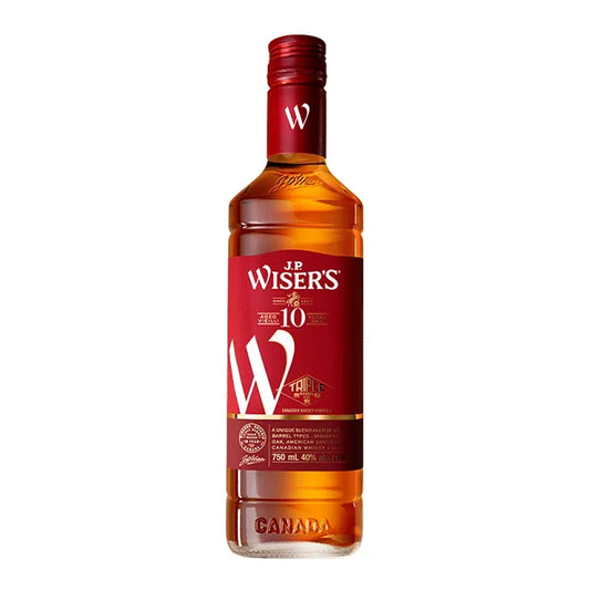 J.P. Wiser’s 10 Year Old Canadian Whisky 750ml