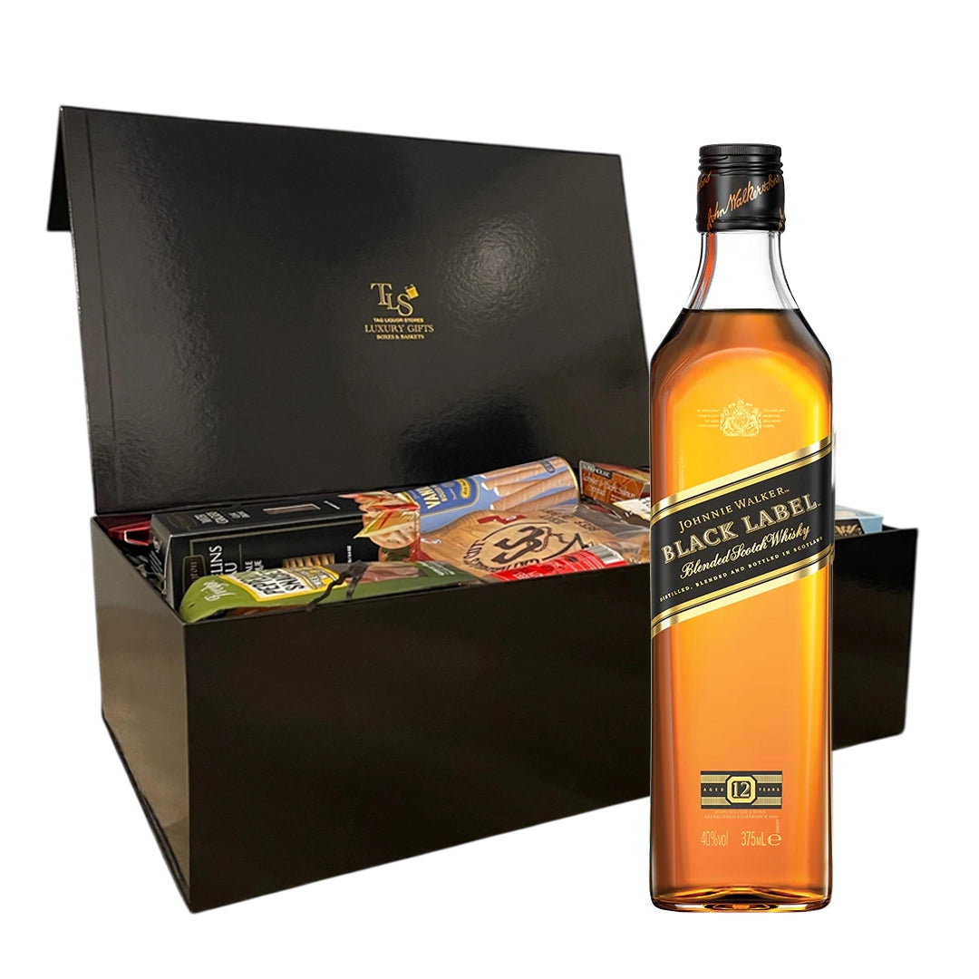 Johnnie Walker Black Label Scotch Whisky 750ml Prestige Gift Box