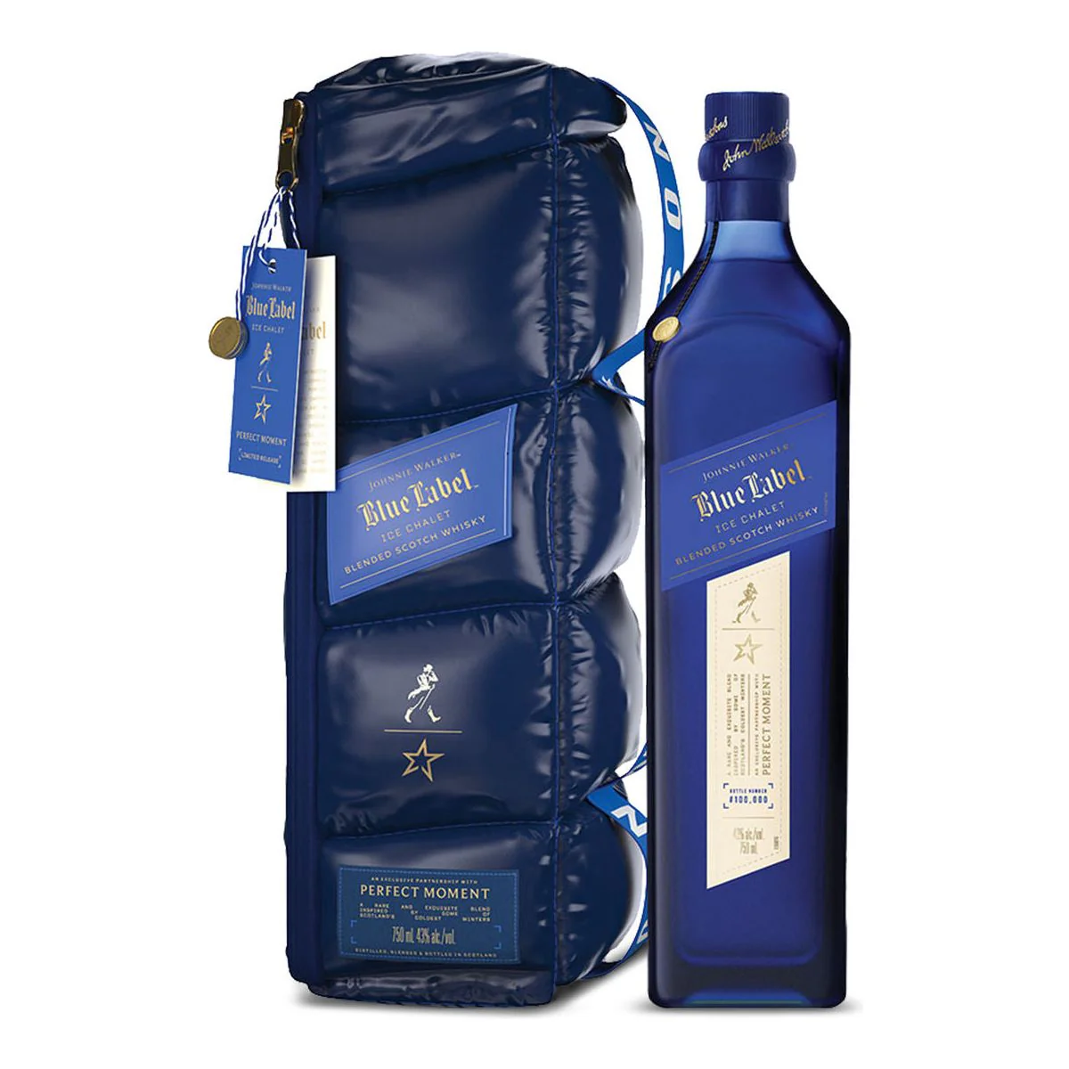 Johnnie Walker Blue Label Ice Chalet 750ml