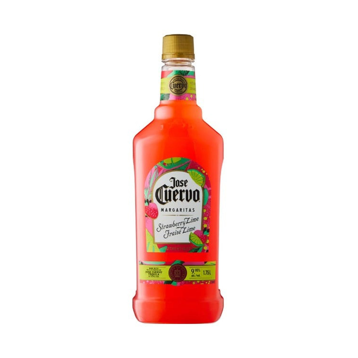Jose Cuervo Authentic Strawberry Lime Margarita 1.75 L