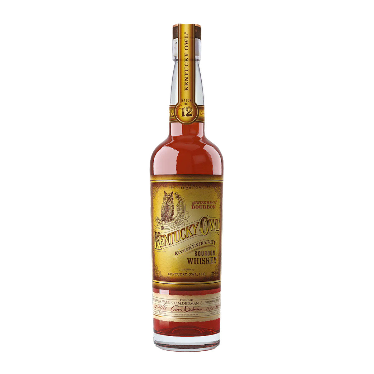 TAG Liquor Stores BC - Kentucky Owl Batch #12 Bourbon Whiskey 750ml