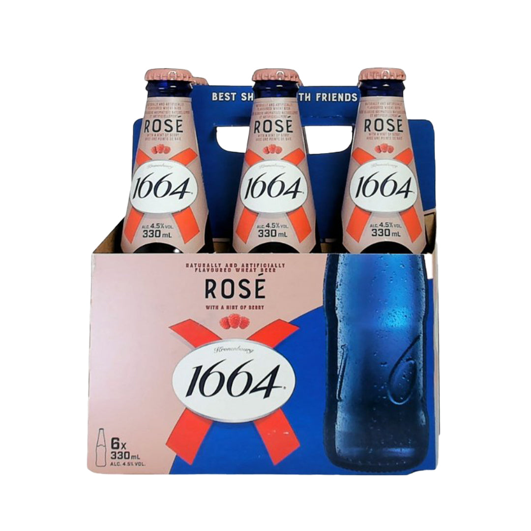 Kronenbourg 1664 Rose 6 Pack Bottles