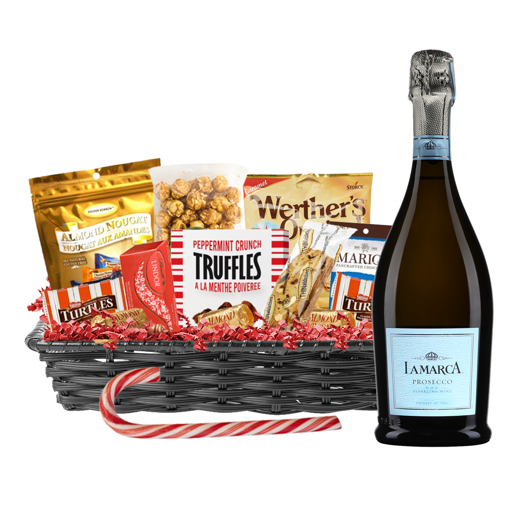 La Marca Prosecco 750ml Christmas Gift Basket