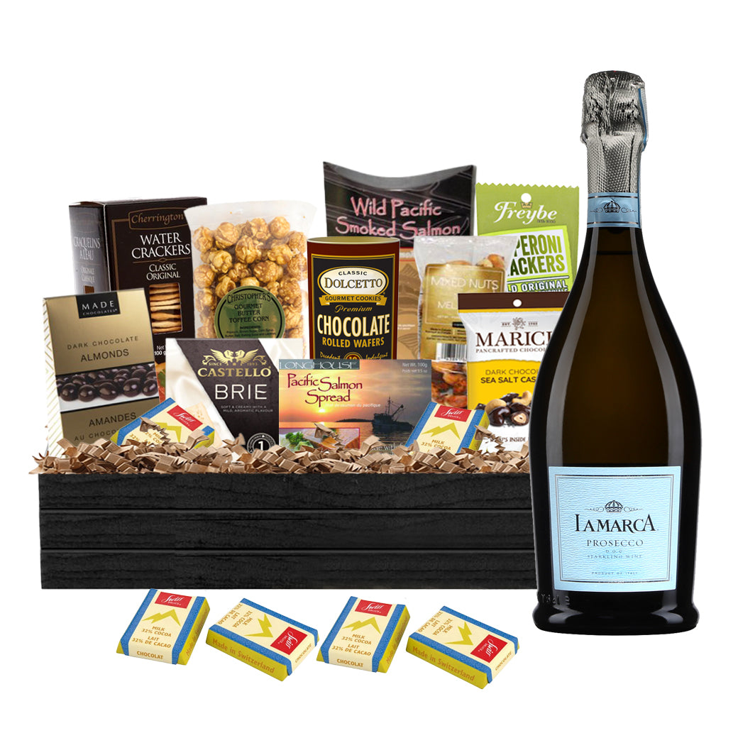 TAG Liquor Stores Liquor Gift Delivery Canada - La Marca Prosecco 750ml Gift Basket