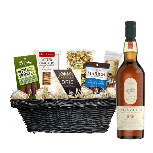 TAG Liquor Stores Canada Delivery-Lagavulin 16 Year Scotch 750ml Corporate Gift Basket-spirits-tagliquorstores.com