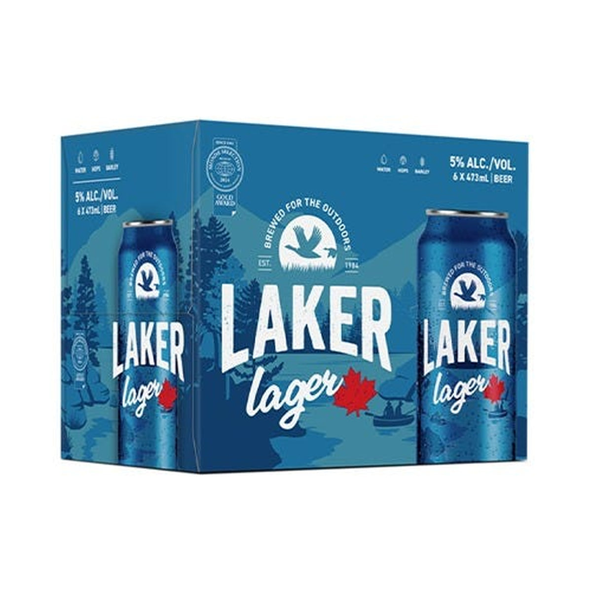 Laker Lager 6 Cans x 473 mL