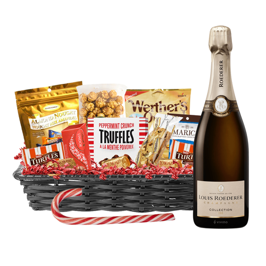 Louis Roederer Champagne 750ml Christmas Gift Basket