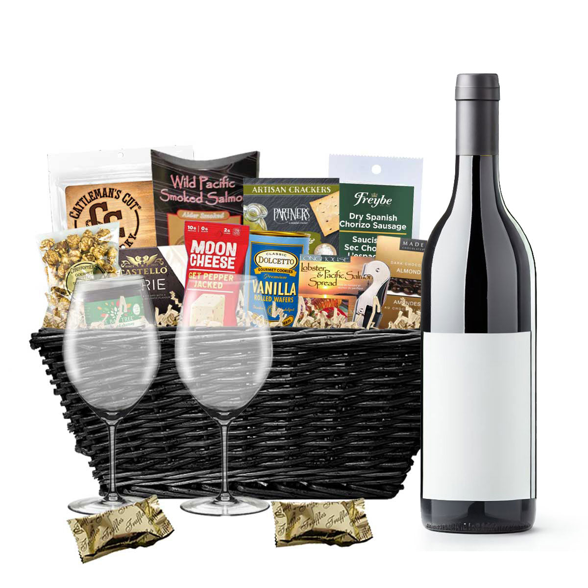 TAG Liquor Stores BC - Aquilini 10000 Hours Red Blend 750ml Gift Basket-wine
