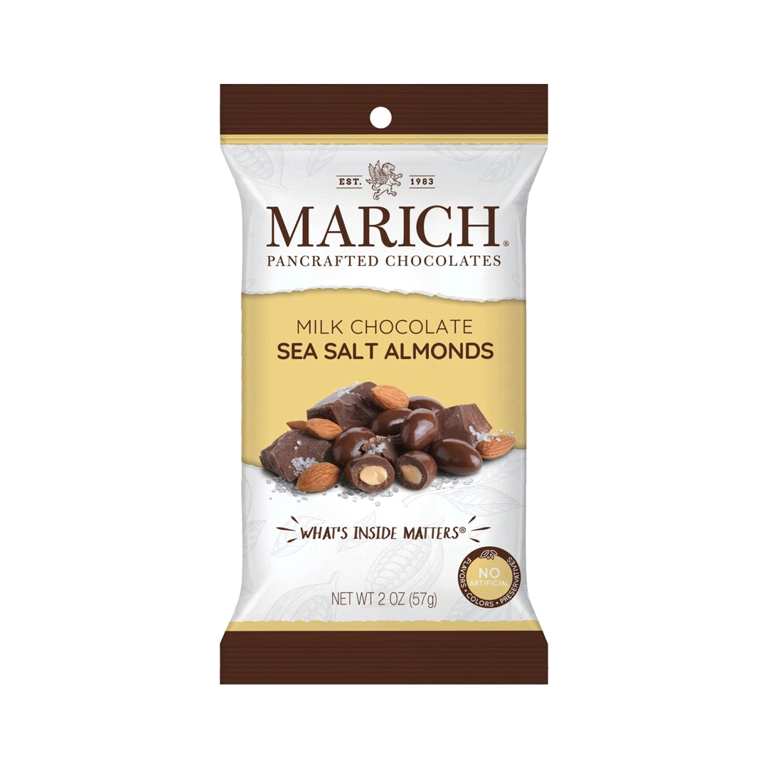 Marich Milk Chocolate Sea Salt Almonds