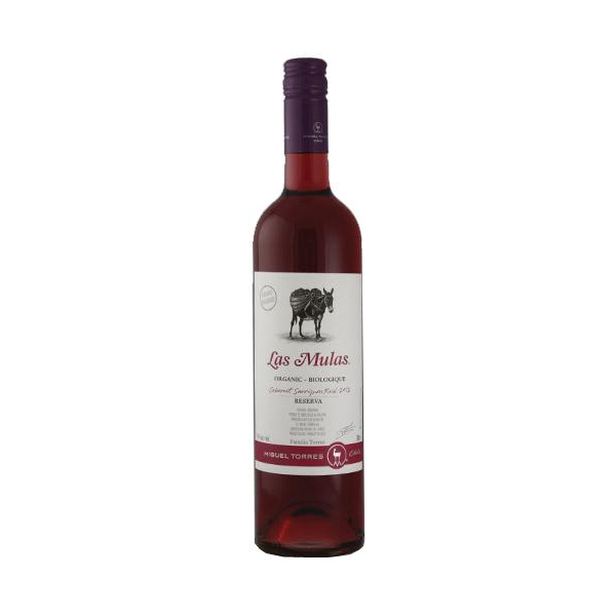 Miguel Torres Las Mulas Organic Rose 750 mL