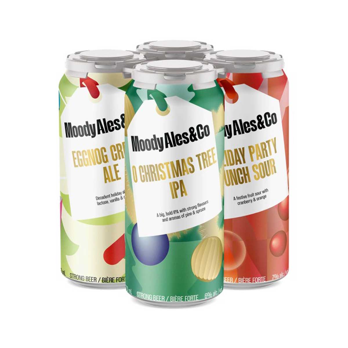 Moody Ales & Co 4 Can Holiday Mix Pack