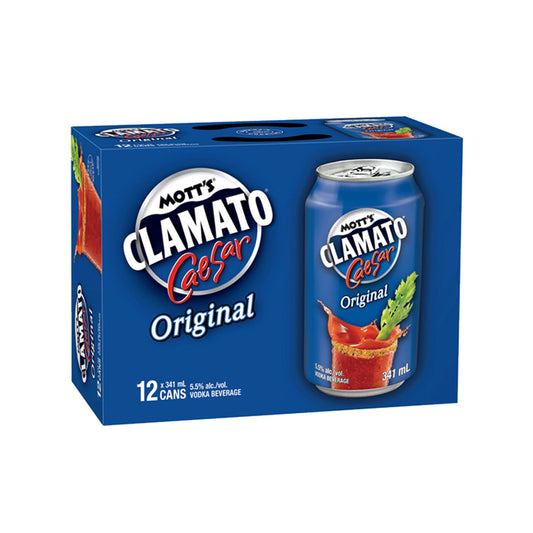 TAG Liquor Stores BC - Motts Clamato Caesar Orignal 12 Pack Cans