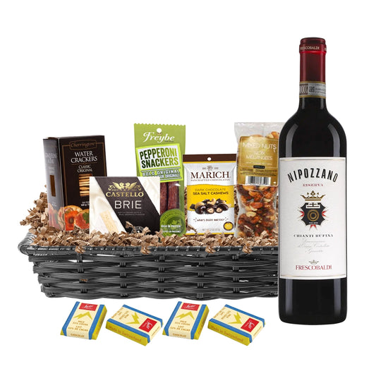Frescobaldi Chianti Nipozzano Riserva 750ml Gift Basket