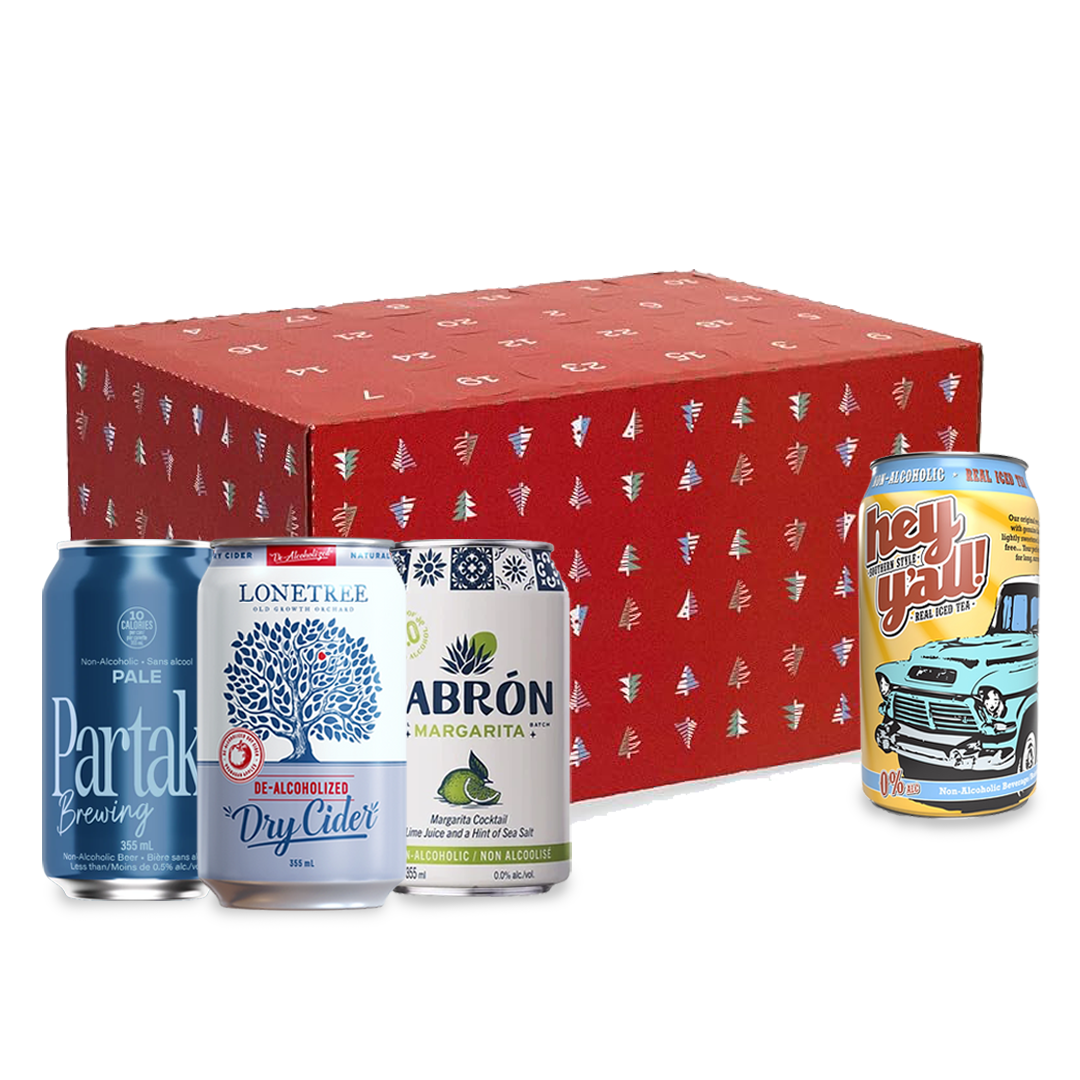 TAG Liquor Stores Liquor Gift Delivery Canada - Non-Alcoholic Advent Calendar 24 x Assorted Cans