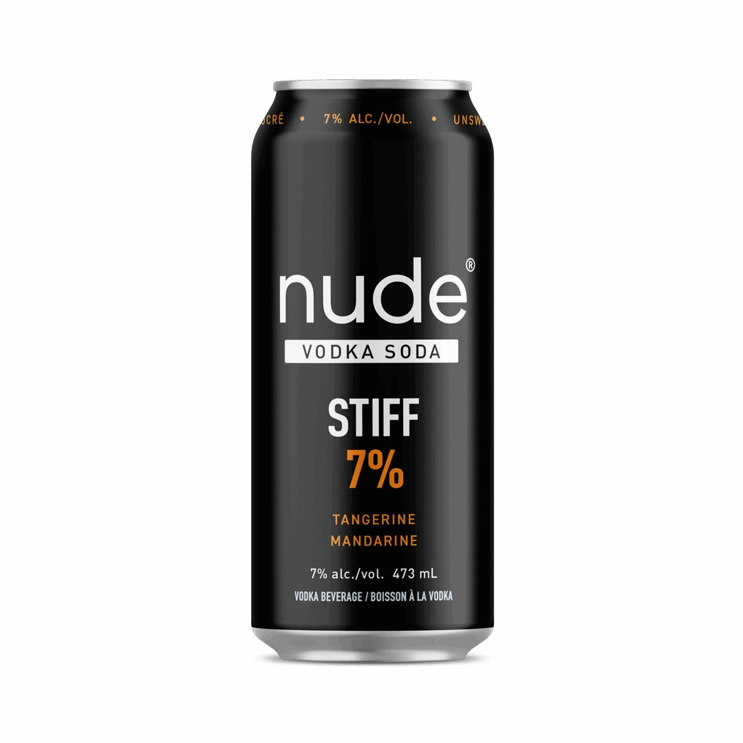 Nude Stiff 7% Tangerine Vodka Soda 473ml