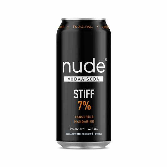 Nude Stiff 7% Tangerine Vodka Soda 473ml