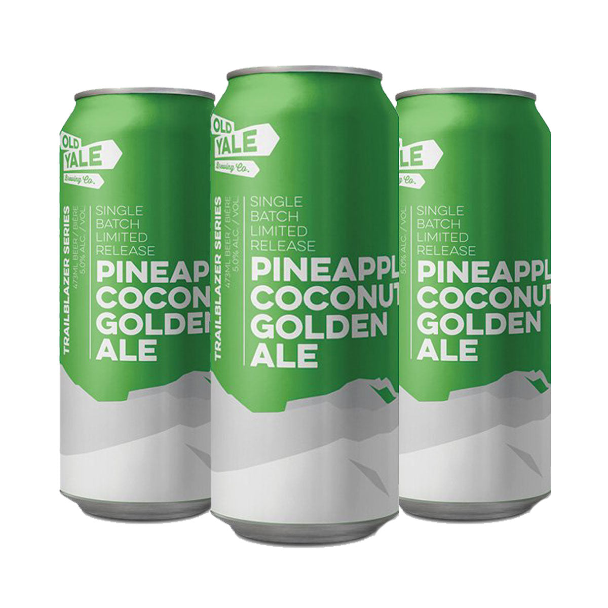 TAG Liquor Stores BC - Old Yale Brewing Pineapple Coconut Golden Ale 4 Pack Cans