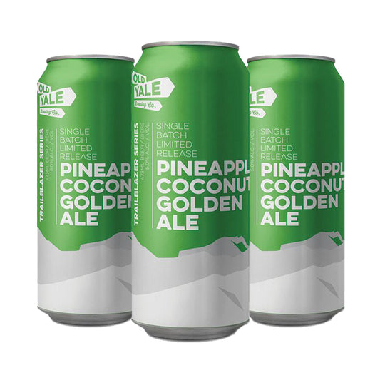 TAG Liquor Stores BC - Old Yale Brewing Pineapple Coconut Golden Ale 4 Pack Cans