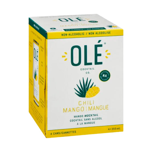 Ole Non-Alcoholic Chili Mango Margarita 4 Pack Cans