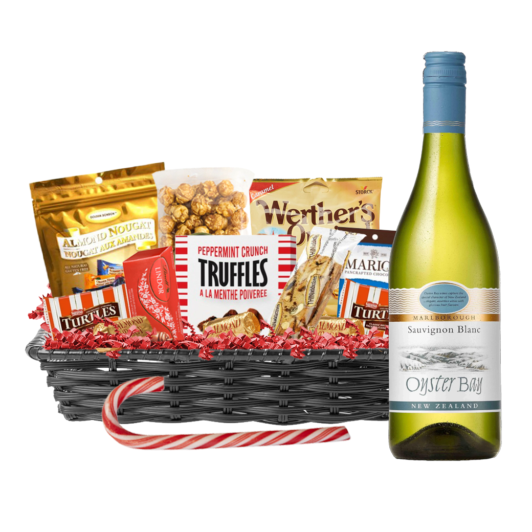 Oyster Bay Sauvignon Blanc 750ml Christmas Gift Basket