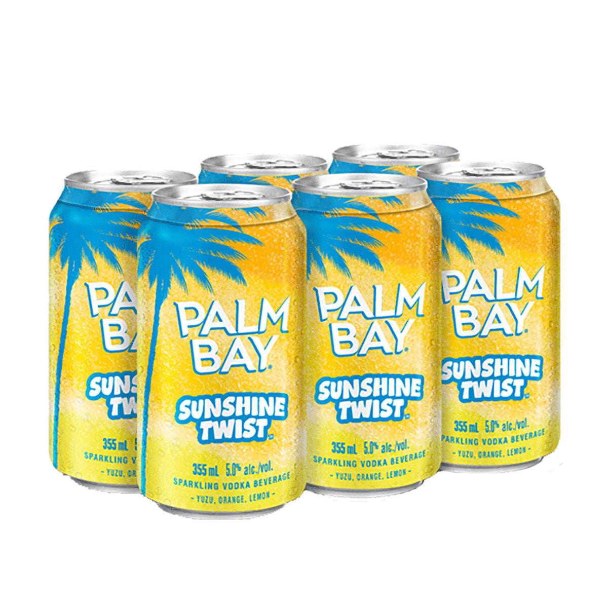 TAG Liquor Stores BC - Palm Bay Sunshine Twist 6 Pack Cans