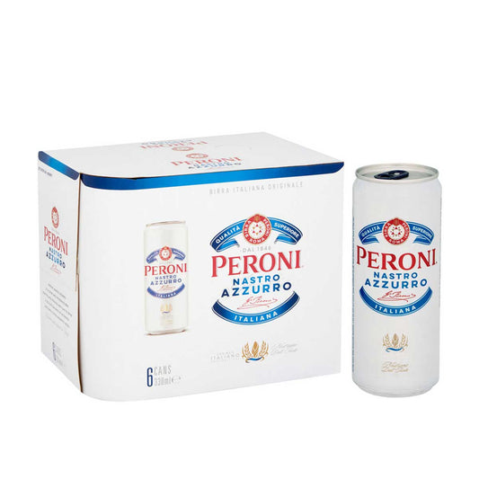 TAG Liquor Stores BC - Peroni Nastro Azzurro 6 Pack Cans-beer