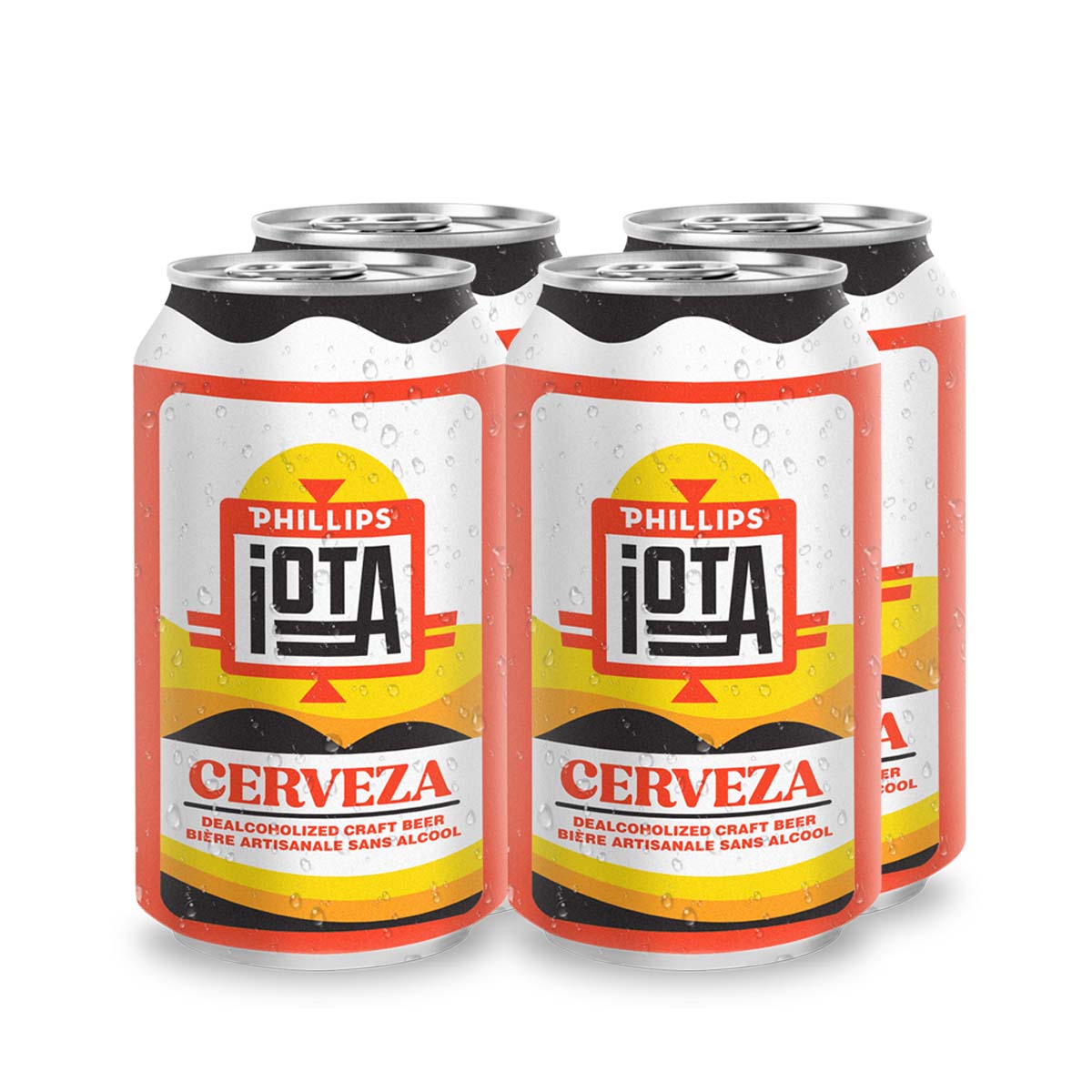 TAG Liquor Stores Liquor Gift Delivery Canada - Phillips iOTA Non-Alcoholic Cerveza 4 Pack Cans