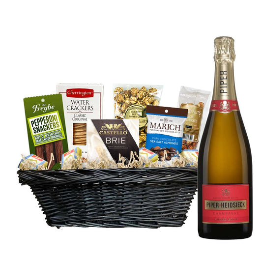 TAG Liquor Stores Canada Delivery-Piper Heidsieck Champagne 750ml Corporate Gift Basket-wine-tagliquorstores.com