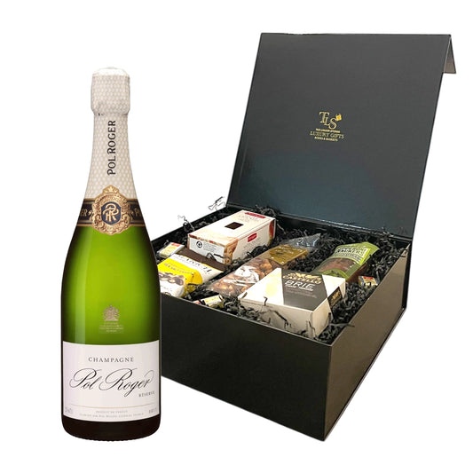 Pol Roger Reserve Brut Champagne 750ml Signature Gift Box