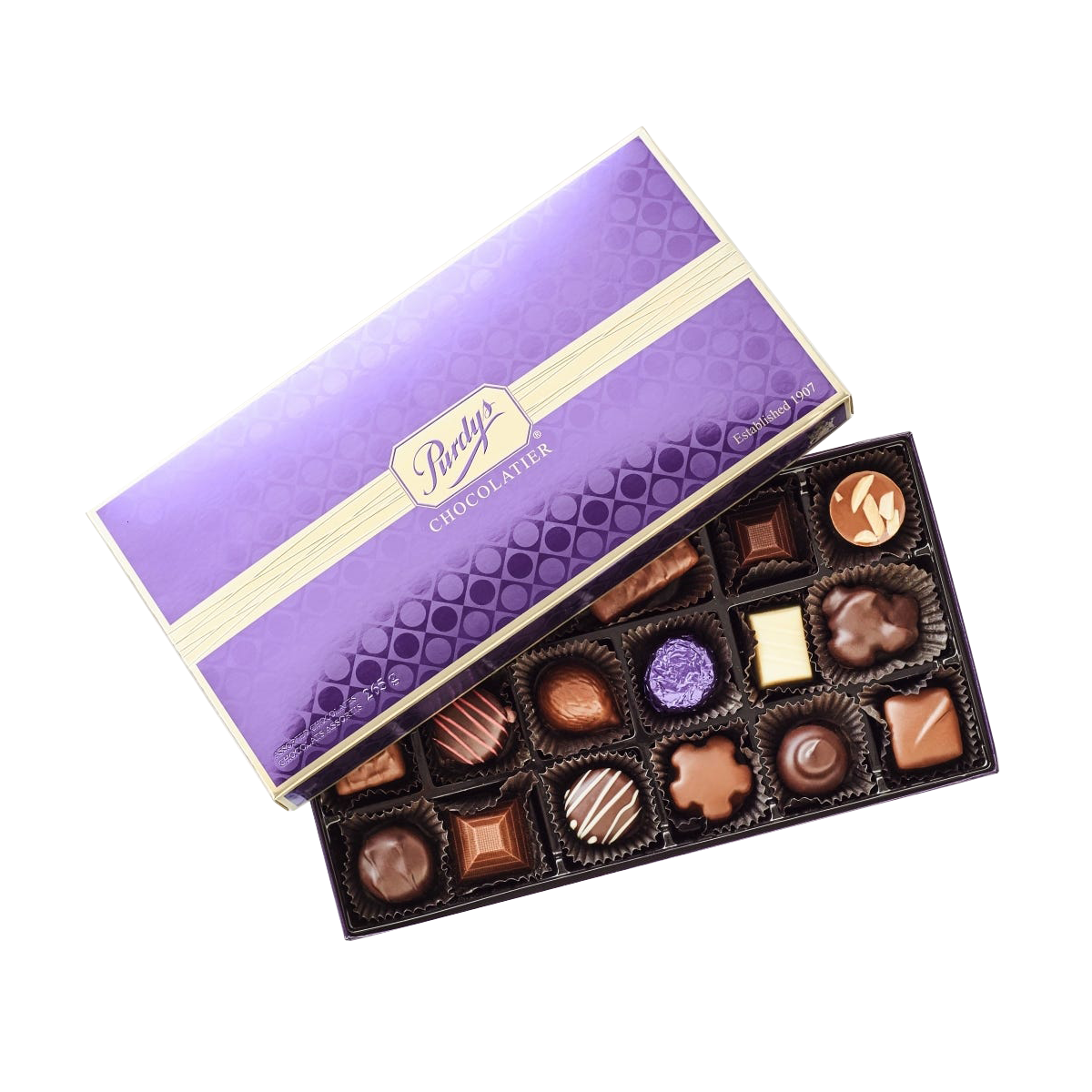 TAG Liquor Stores Canada Delivery -Purdy's Milk Chocolate Favourites Gift Box, 18 pc -tagliquorstores.com