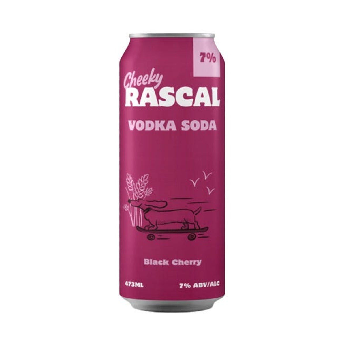 Rascal Vodka Soda Black Cherry 473 mL