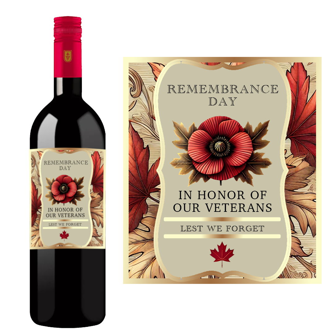 TAG Liquor Stores Liquor Gift Delivery Canada - Remembrance Day Wine 750ml