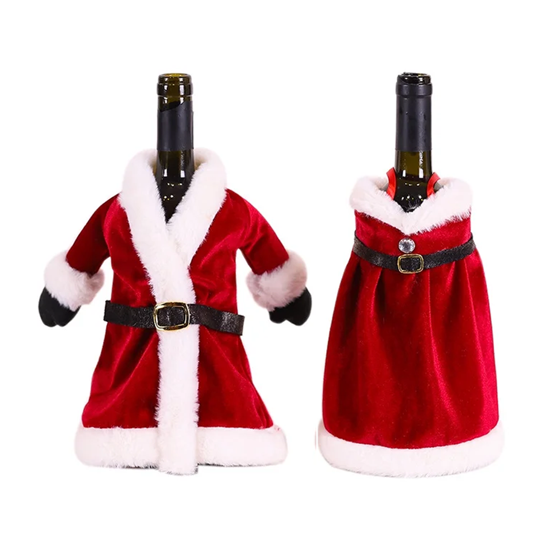 TAG Liquor Stores Liquor Gift Delivery Canada - Mr and Mrs Claus Wine Covers