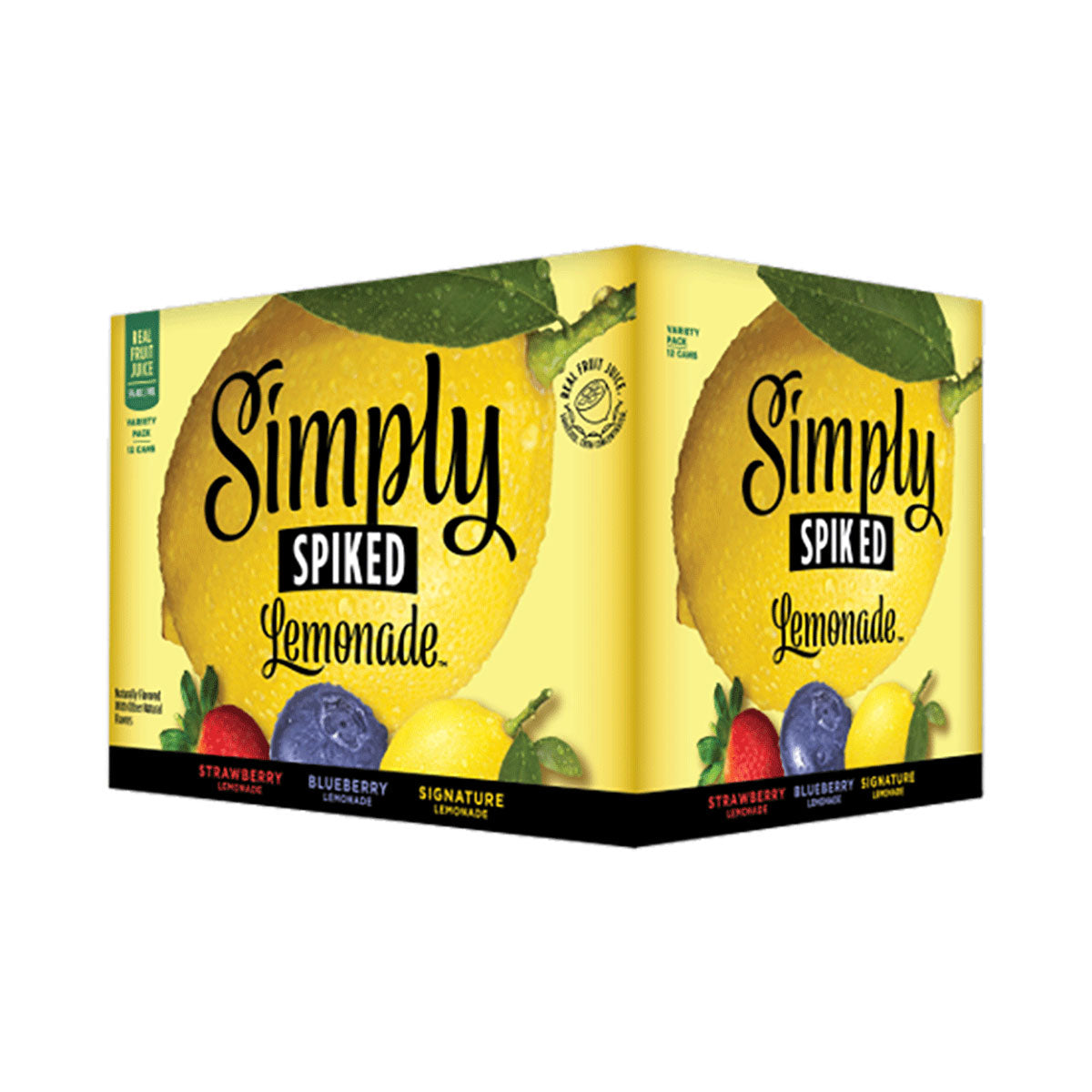 TAG Liquor Stores BC - Simply Spiked Lemonade 12 Can Mixed Pack