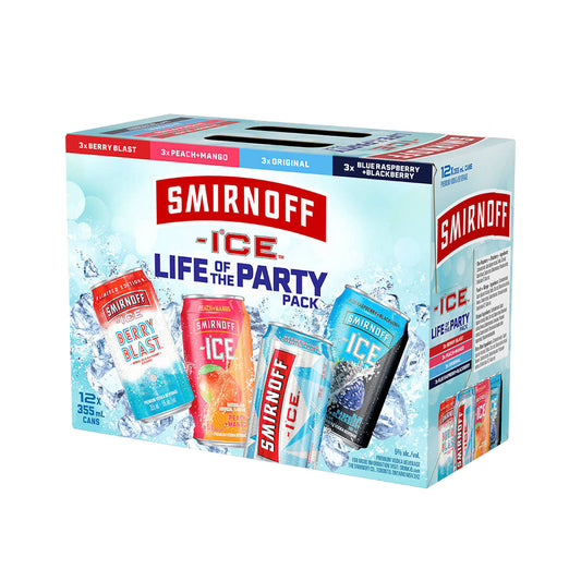 TAG Liquor Stores BC - Smirnoff Ice Life of the Party Variety Pack 12 Cans
