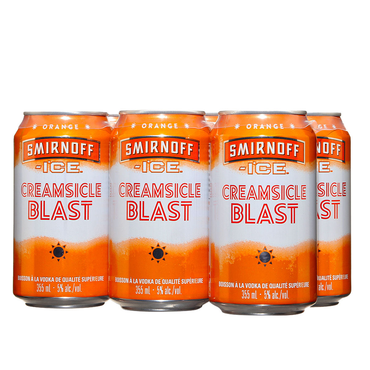 TAG Liquor Stores BC - Smirnoff Ice Orange Creamsicle Blast 6 Pack Cans