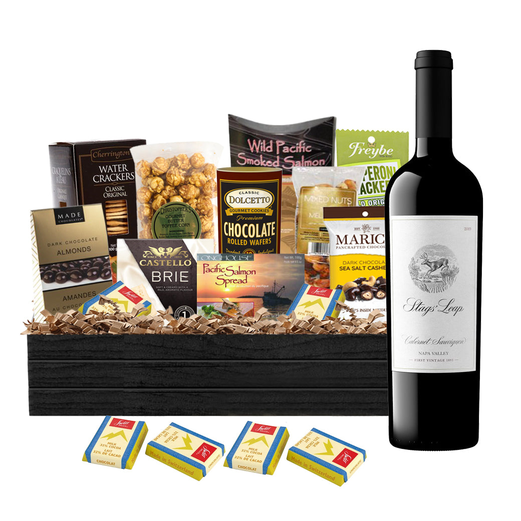 TAG Liquor Stores Liquor Gift Delivery Canada - Stags' Leap Cabernet Sauvignon 750ml Gift Basket