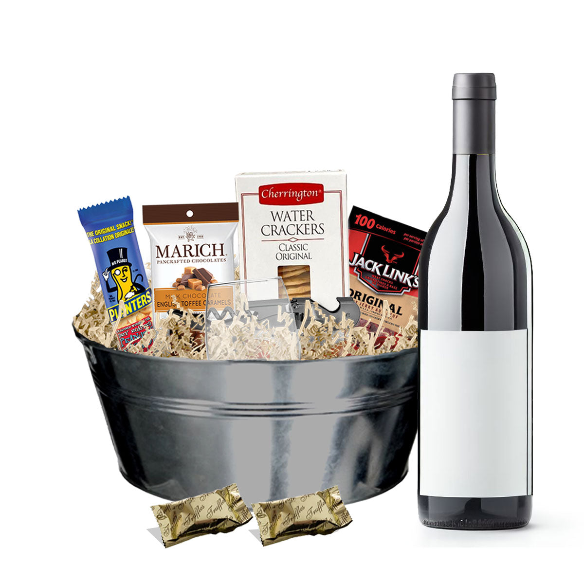 TAG Liquor Stores BC - Aquilini 10000 Hours Red Blend 750ml Gift Basket-wine