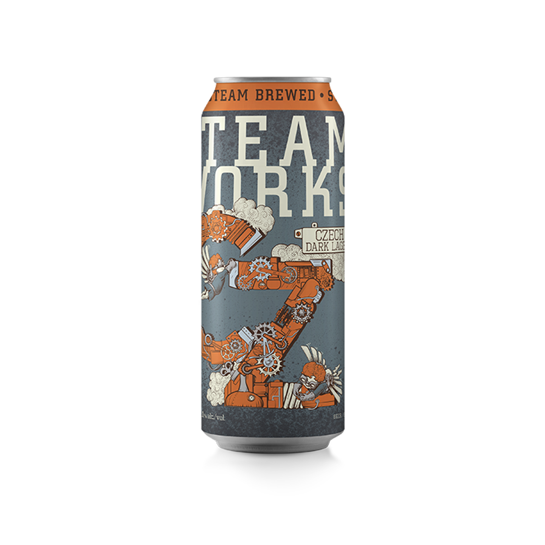 TAG Liquor Stores Liquor Gift Delivery Canada - Steamworks Brewing Czech Dark Lager Single Can