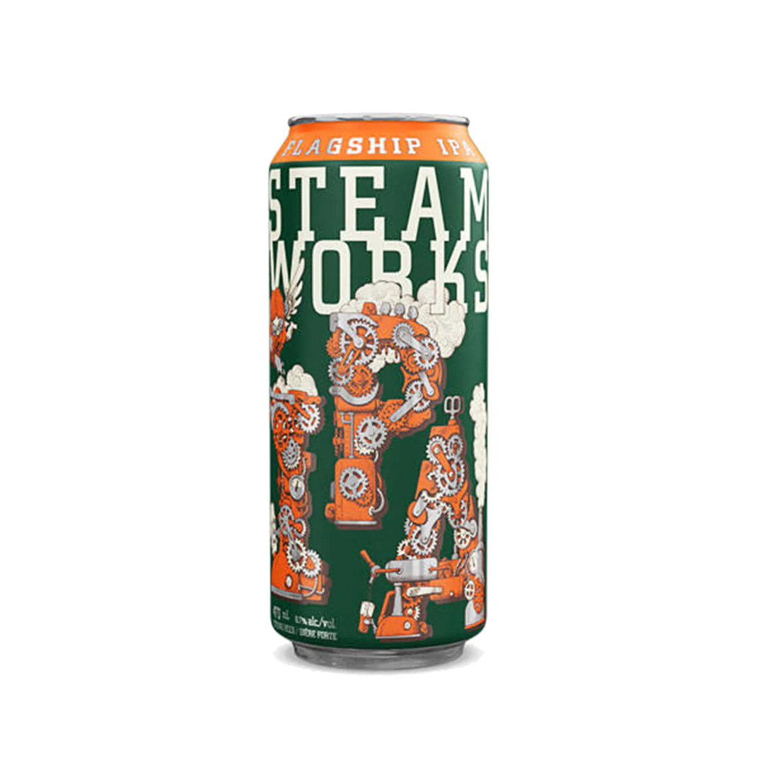 TAG Liquor Stores Liquor Gift Delivery Canada - Steamworks Flagship IPA 473ml single can