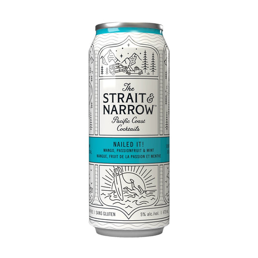 The Strait & Narrow “Nailed It” Gin Cocktail Single Can