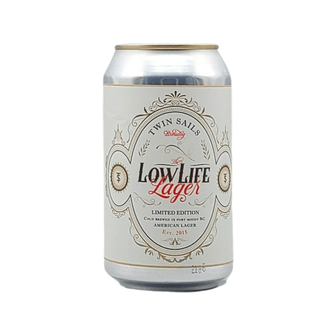 TAG Liquor Stores BC - Twin Sails Low life Lager 12 Pack Cans-beer